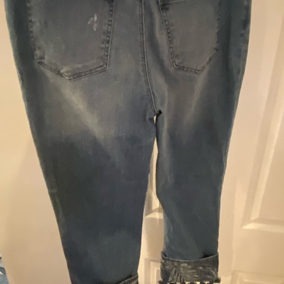 BRAND NEW Chicos denim jeans with pattern at the ankle - Picture 5 of 5